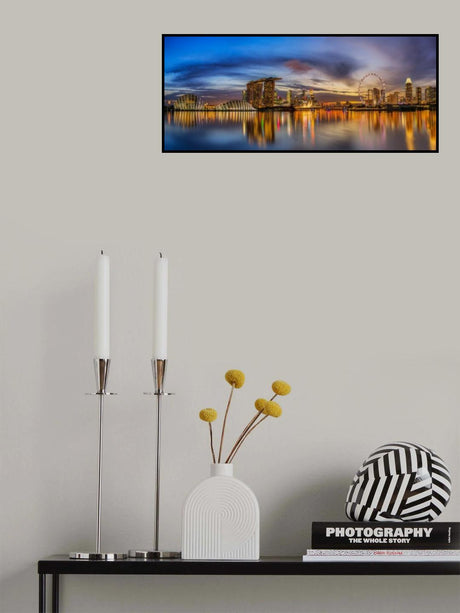Sunset by the Bay Poster och Canvastavla