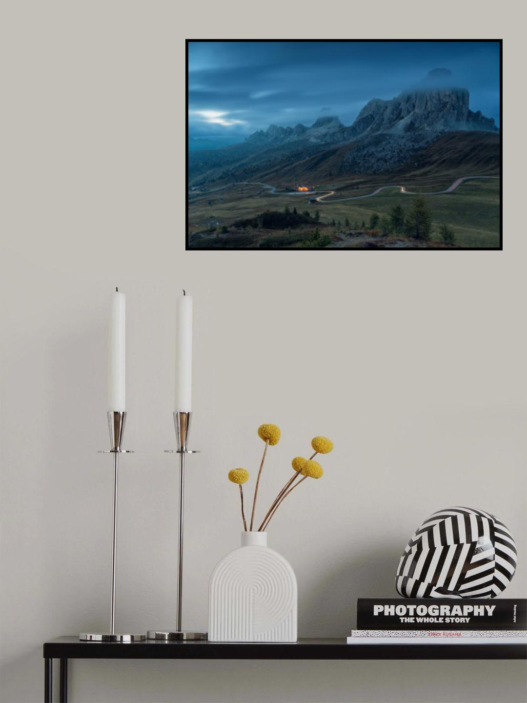 Giau pass Poster och Canvastavla