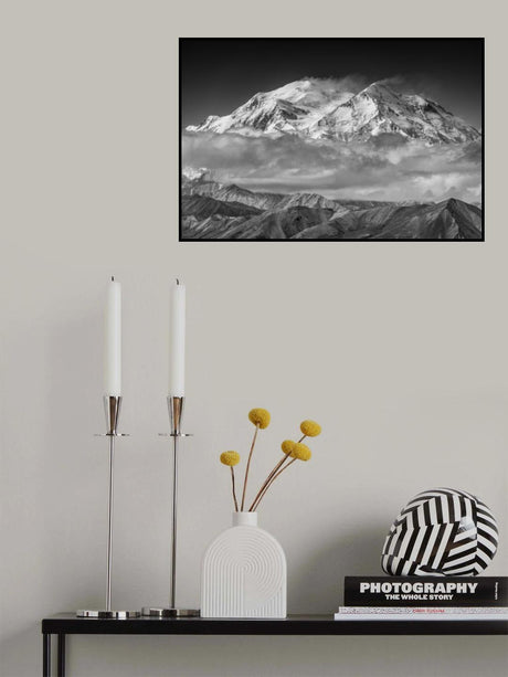 Denali from the opposing ridge line Poster och Canvastavla
