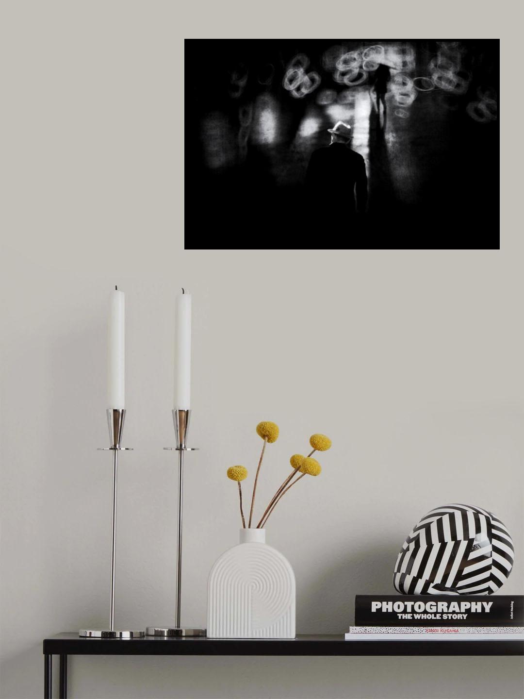walk at night... Poster och Canvastavla