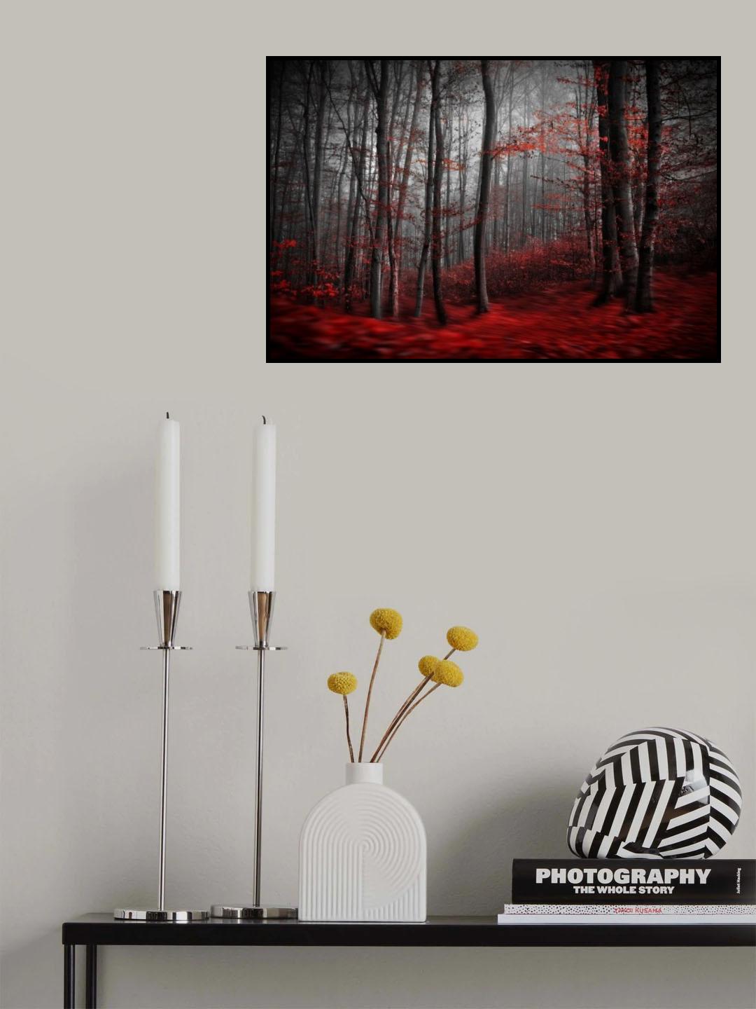 Bloody River Poster och Canvastavla