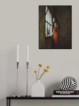 The red dress Poster och Canvastavla