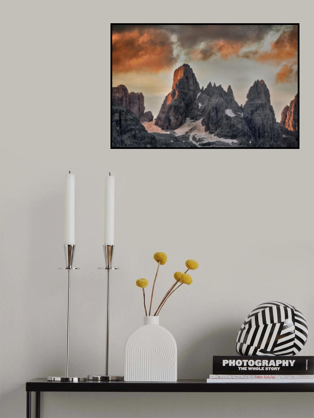 Dolomiti di Brenta Poster och Canvastavla