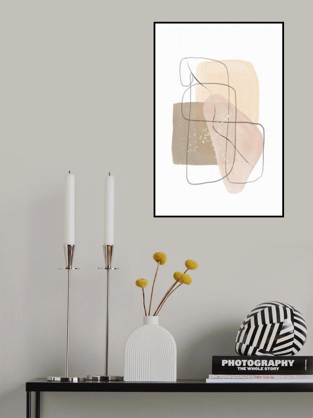 Simple Neutral 2 Poster och Canvastavla