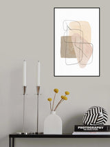 Simple Neutral 2 Poster och Canvastavla