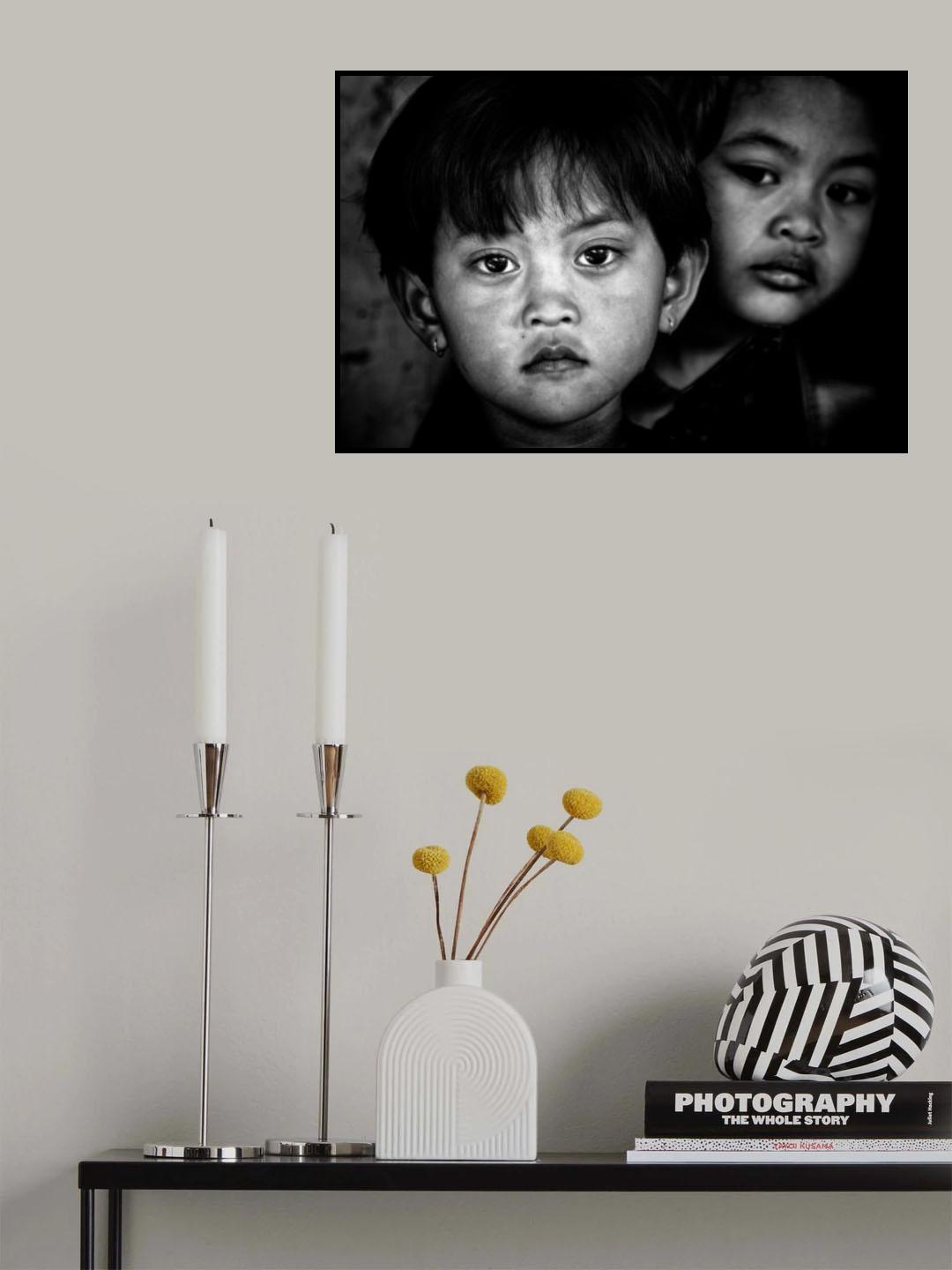 F. and J. Poster och Canvastavla
