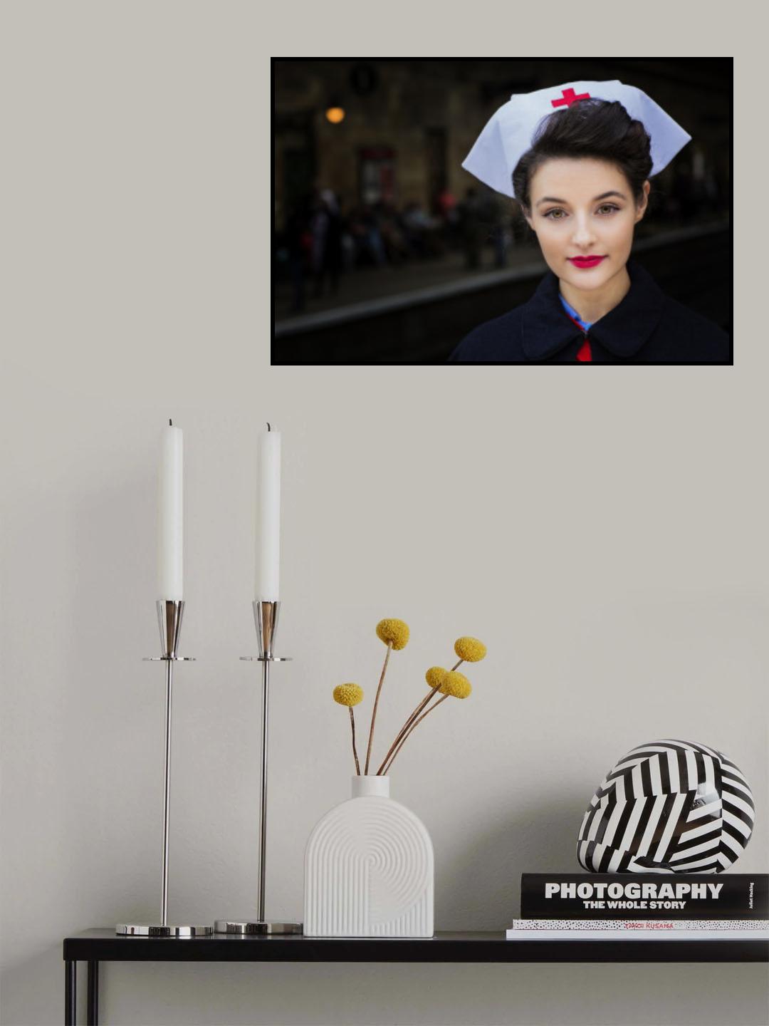 The Lady and the Lamp Poster och Canvastavla
