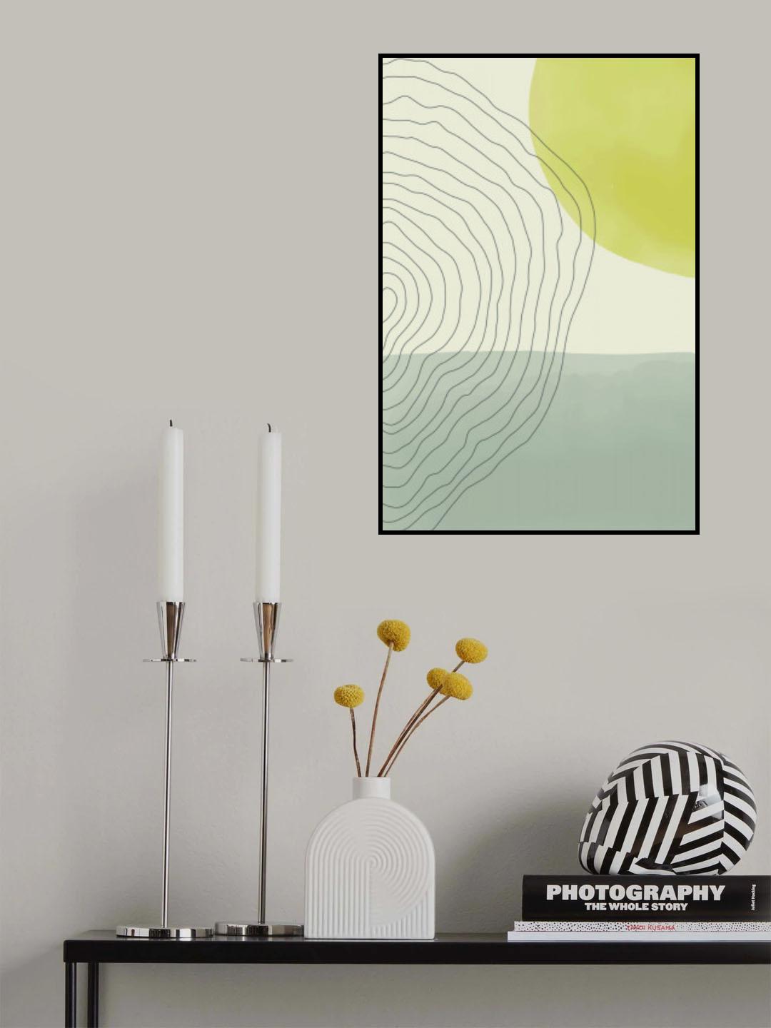Minimal Abstract Vibes #3 Poster och Canvastavla