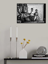 Imitating the drawing on the wall - Ghana Poster och Canvastavla