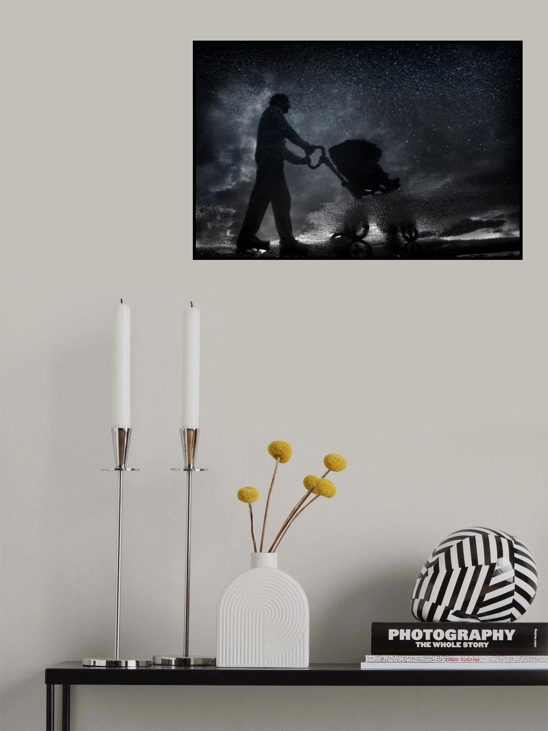 Modern dad. Poster och Canvastavla