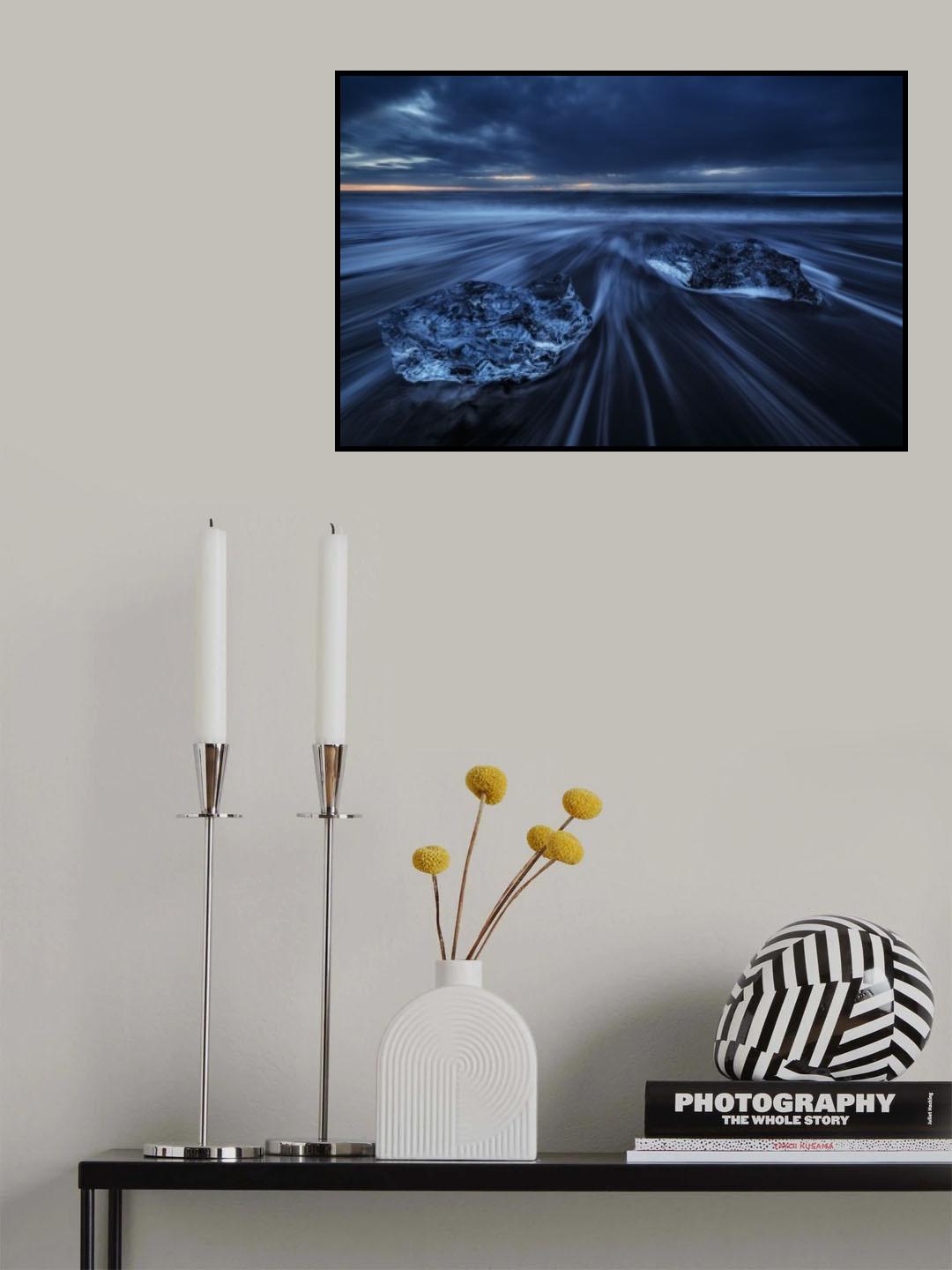 Wild Ice Poster och Canvastavla