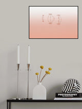 Pink silence ... Poster och Canvastavla
