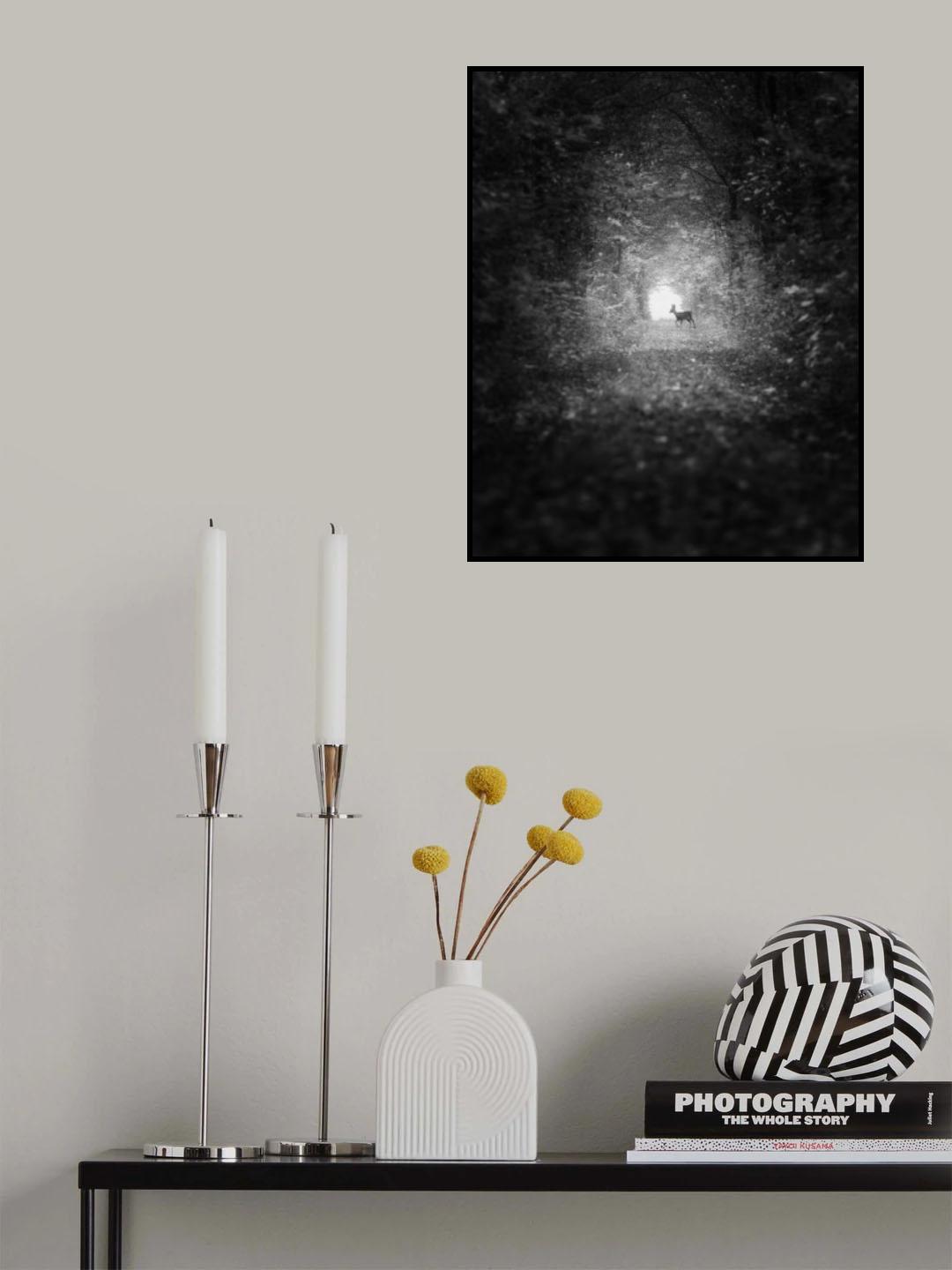 Black Leaves Park Poster och Canvastavla