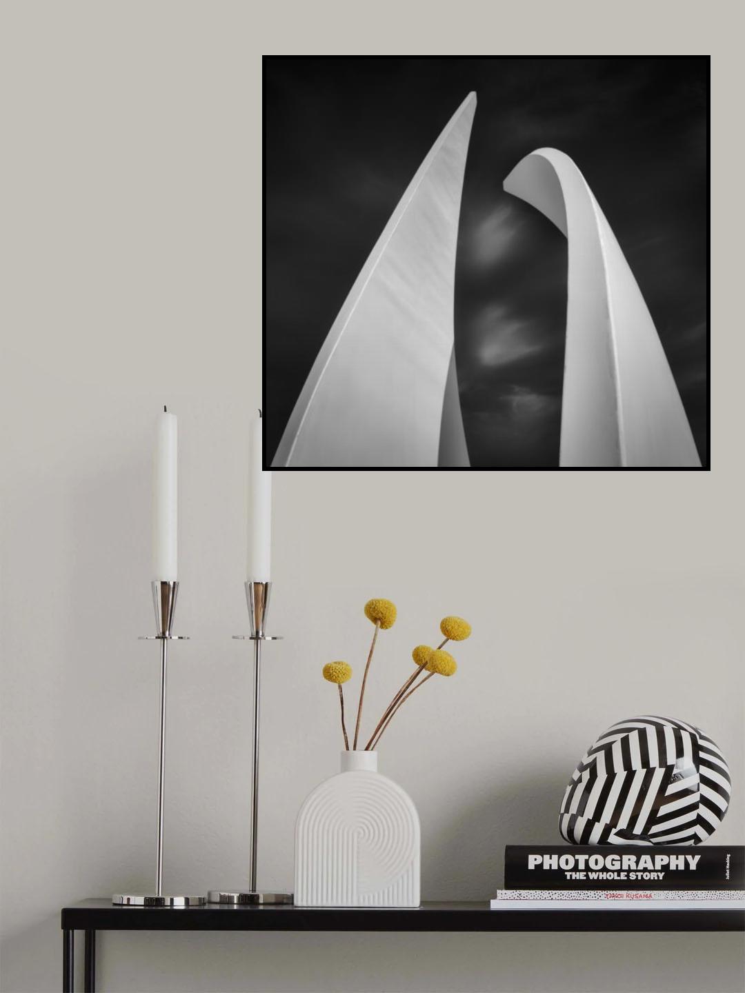 Dancing and Hugging Poster och Canvastavla