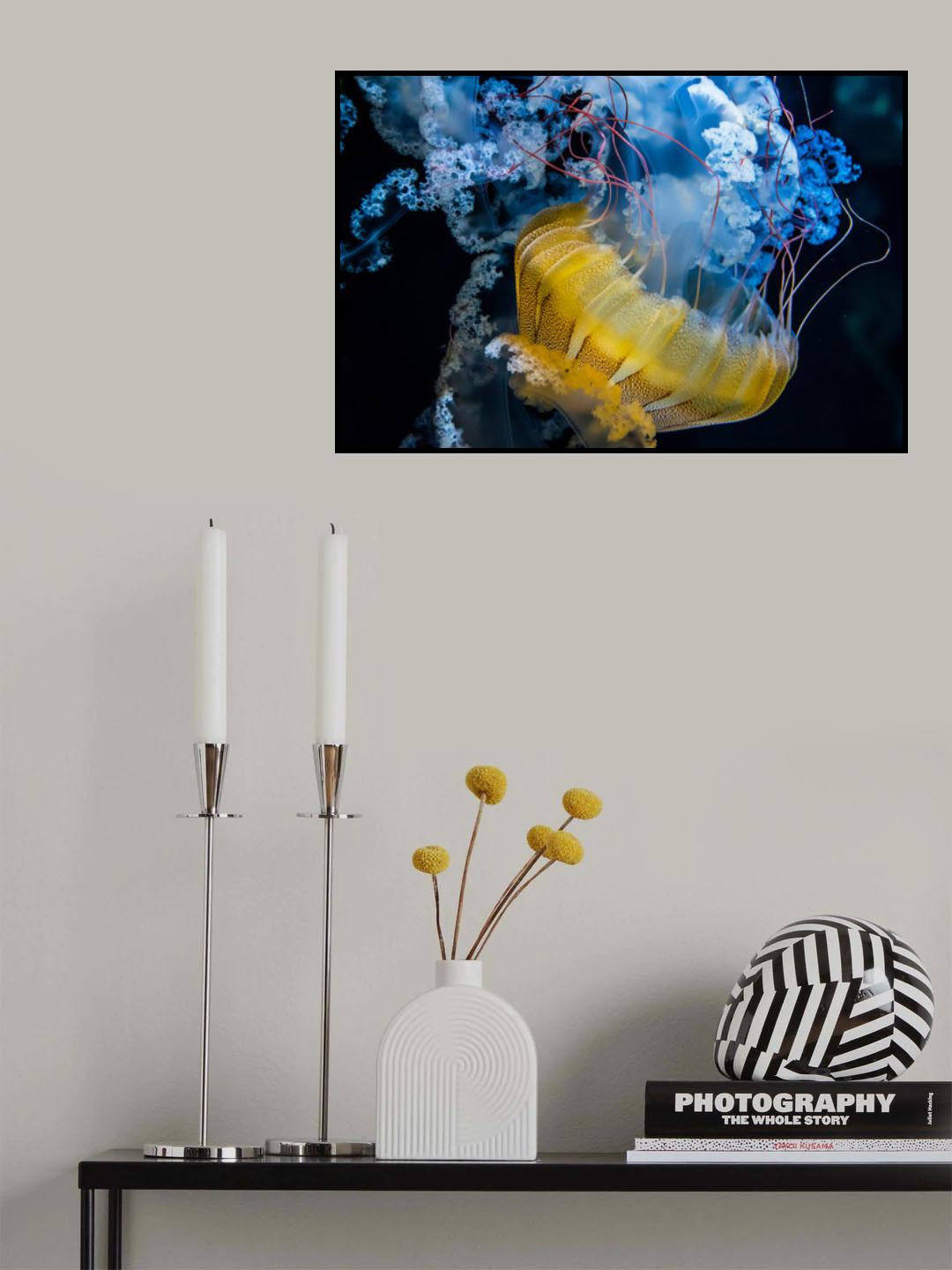 UNDERWATER DANCER Poster och Canvastavla