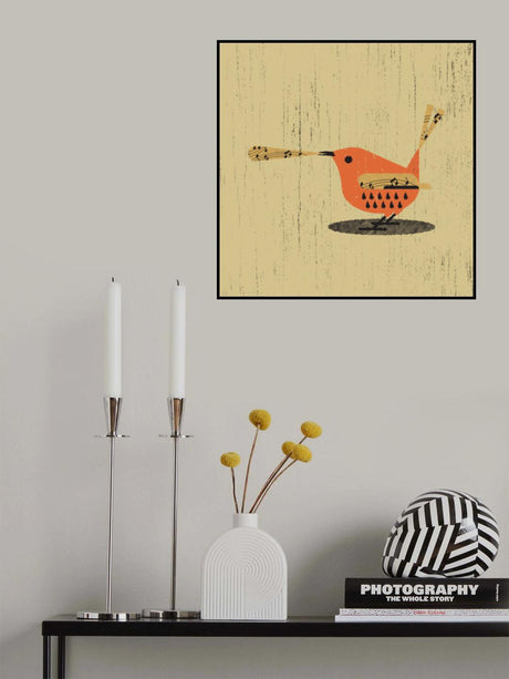 Singing Bird Poster och Canvastavla