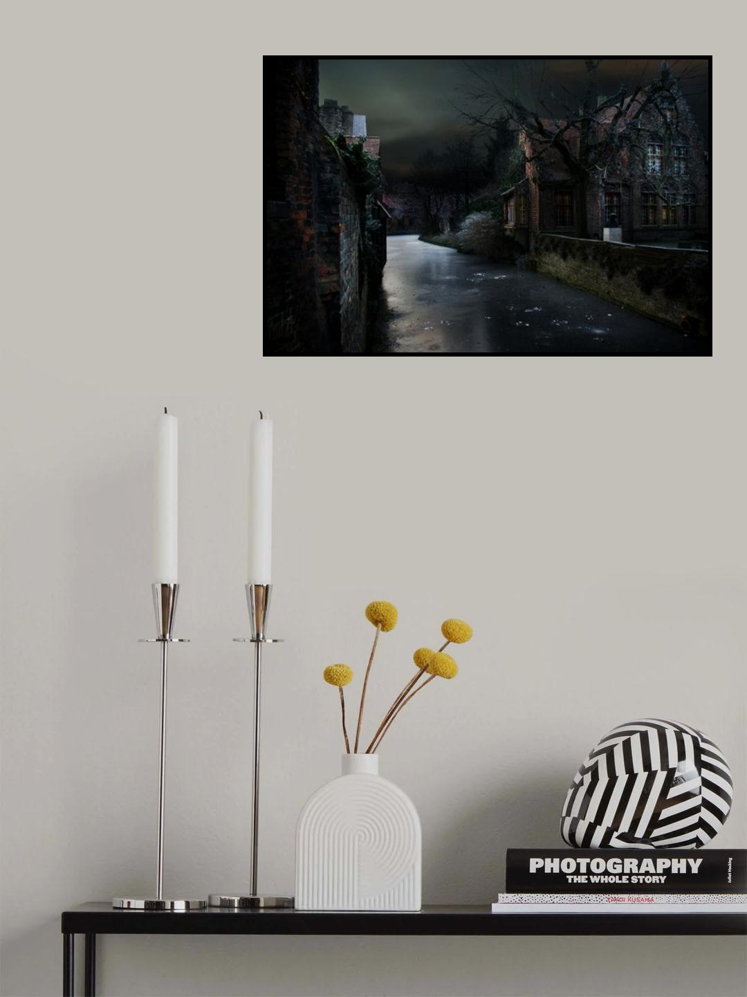 The icy corner Poster och Canvastavla