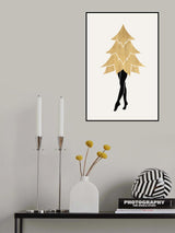 Lady Gaga At Christmas (vers.1) Poster och Canvastavla