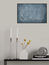 Minimal Abstract Blue 04 Poster och Canvastavla