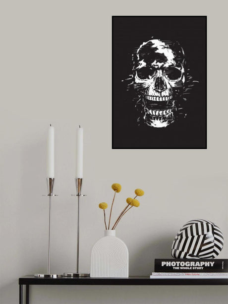 Scream (bw) Poster och Canvastavla