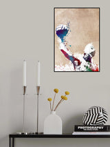 Water polo sport art Poster och Canvastavla