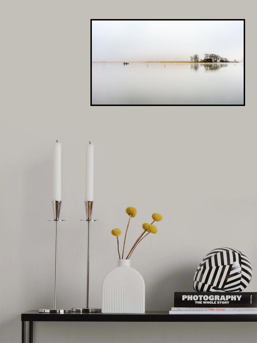 Moody Morning Poster och Canvastavla