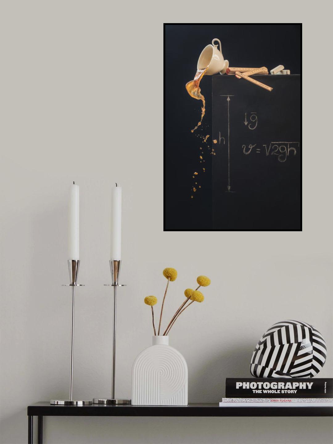 A study with free fall Poster och Canvastavla
