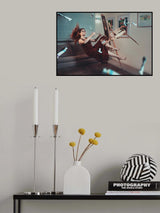 Flying painter Poster och Canvastavla