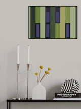 Abstract Greenish School........... Poster och Canvastavla