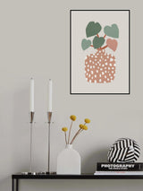 Terrazzo & Heart Plant Poster och Canvastavla