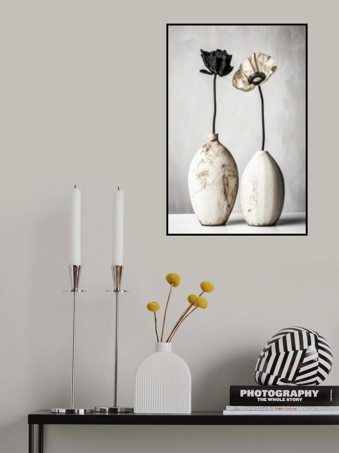 White Ceramic No 3 Poster och Canvastavla