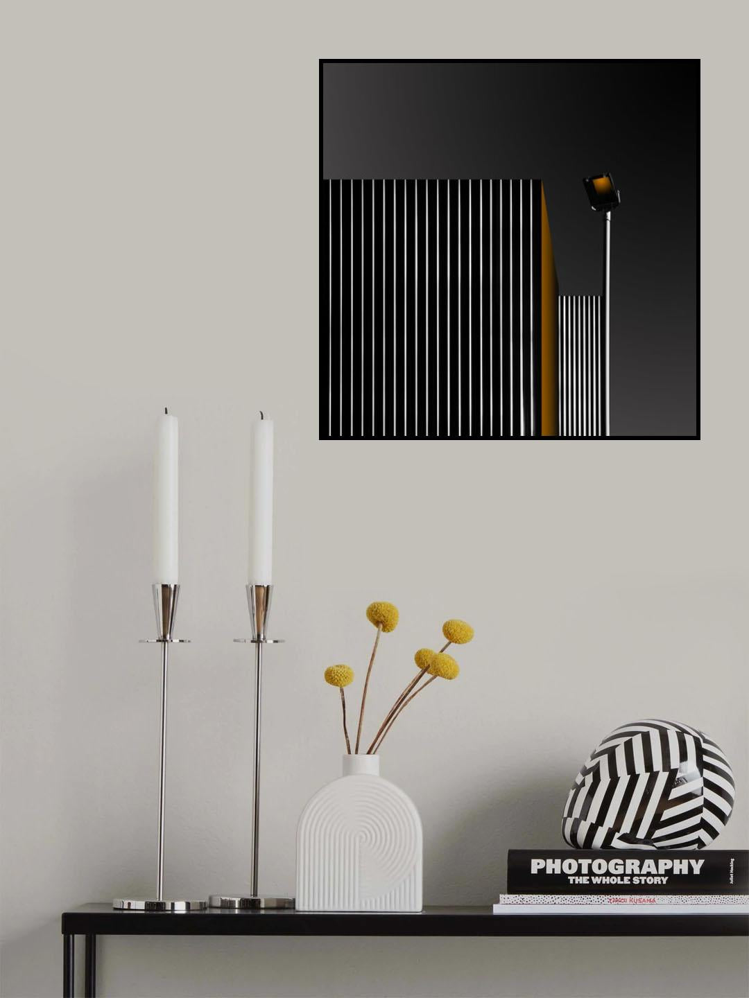 lamp light Poster och Canvastavla