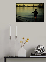 Ballerina at Sea Poster och Canvastavla