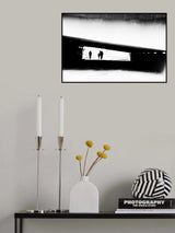 Walk off frame Poster och Canvastavla