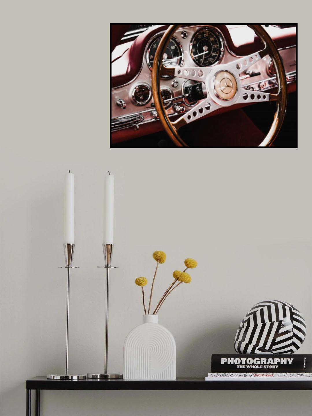 Vintage Car I Poster och Canvastavla