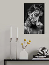 Painting Girl Poster och Canvastavla