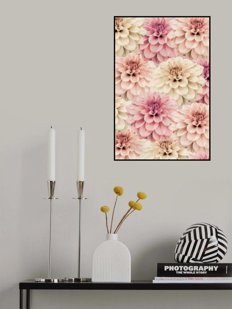 Dahlia Poster och Canvastavla