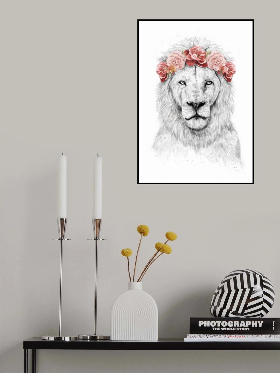 Festival lion Poster och Canvastavla