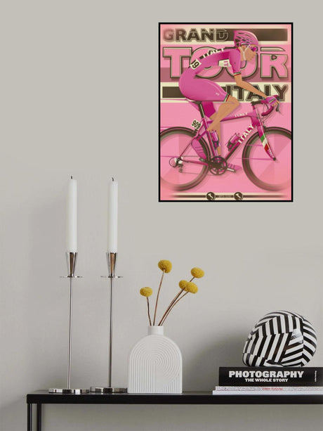 Giro D'italia Grand Tour Cycling Race Poster och Canvastavla