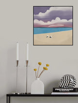 Three Seagulls Poster och Canvastavla