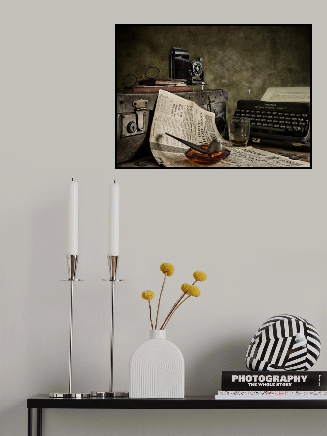 Jonnie Walker War Correspondent Poster och Canvastavla