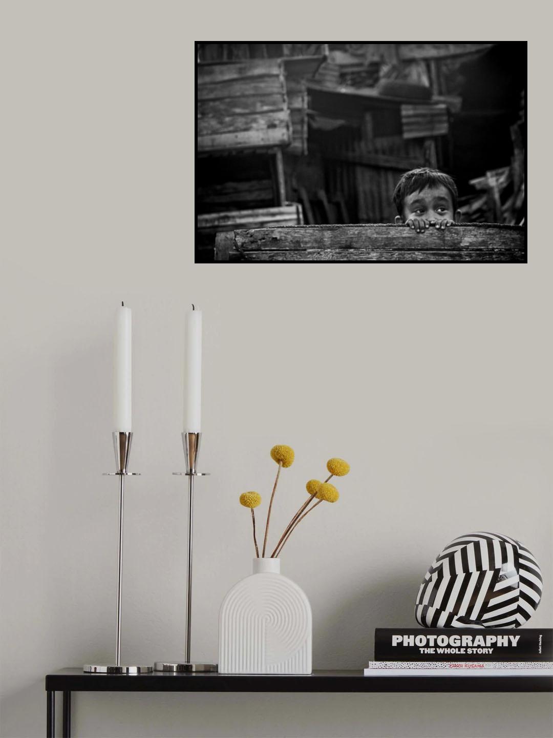 I see the outside world Poster och Canvastavla