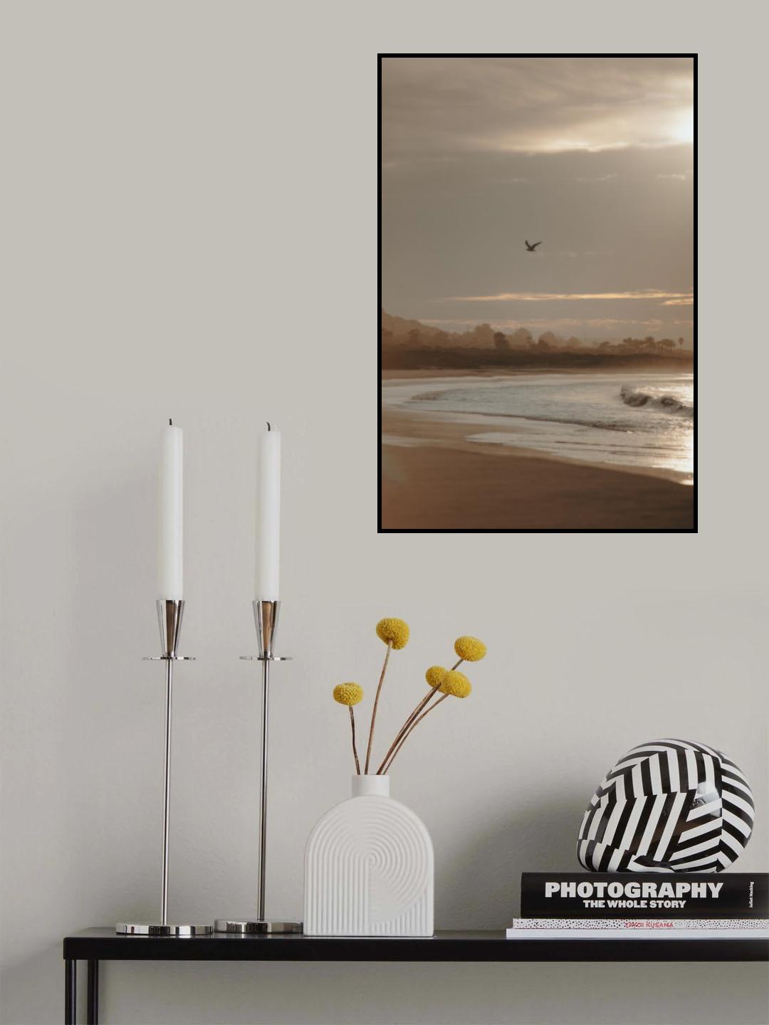 Beachbird Poster och Canvastavla