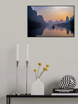 Busy Fisherman Poster och Canvastavla