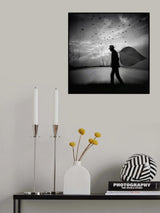 And the wind was blowing gently over Mr. K Poster och Canvastavla