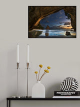 Cathedral Cove Poster och Canvastavla