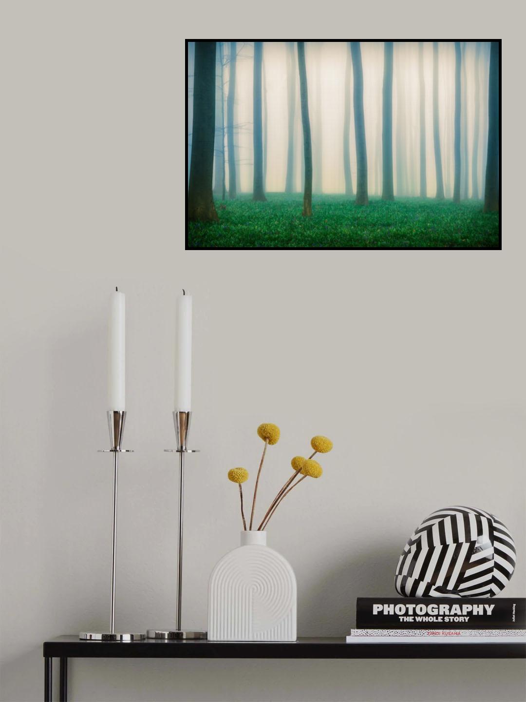 Daydreaming of Bluebells Poster och Canvastavla