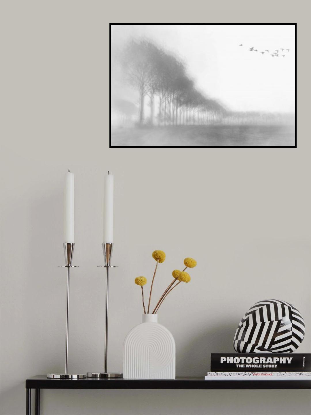 Netherlands tree impression Poster och Canvastavla