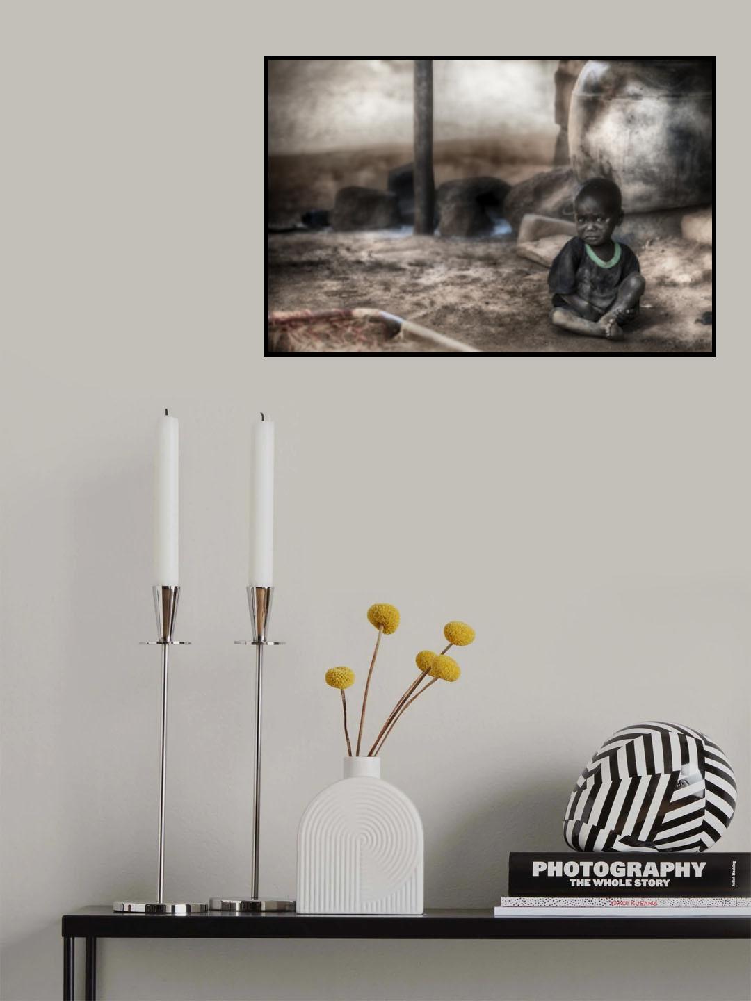 Please, leave not kids alone... - (Cote d'Ivoire) Poster och Canvastavla