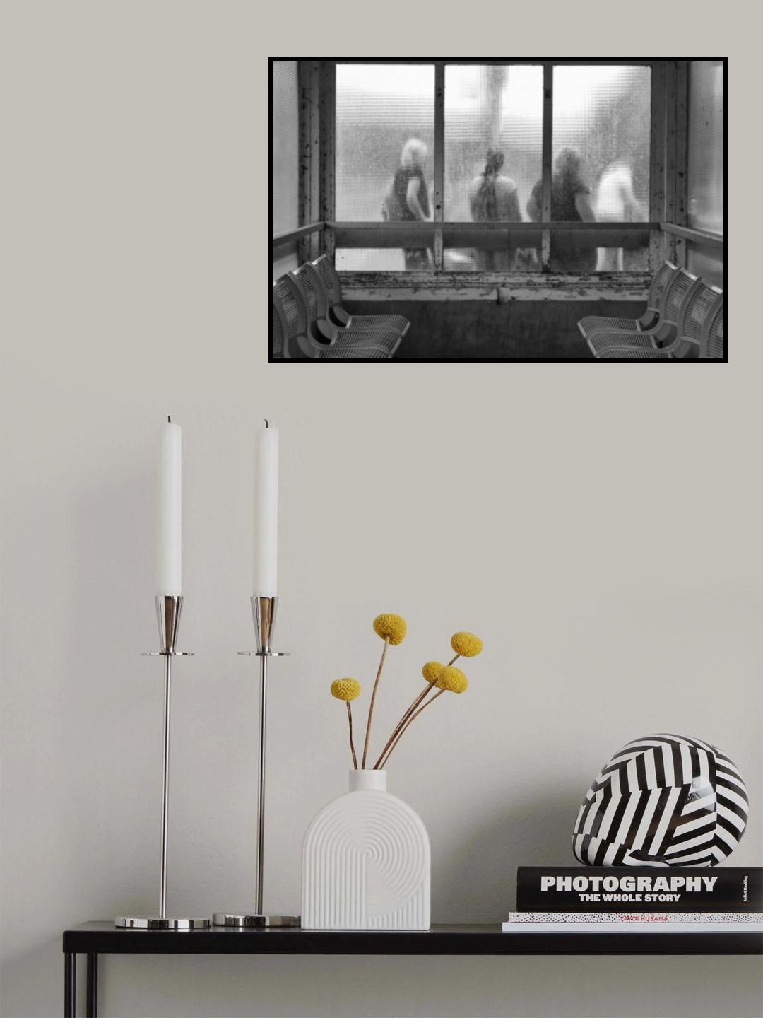 Waiting Poster och Canvastavla